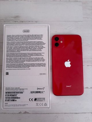 iPhone 11 Rojo