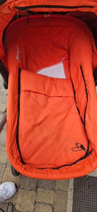 Carrito bebé Jane naranja