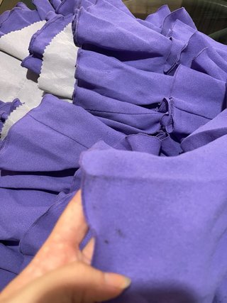 Traje Flamenca Morado púrpura