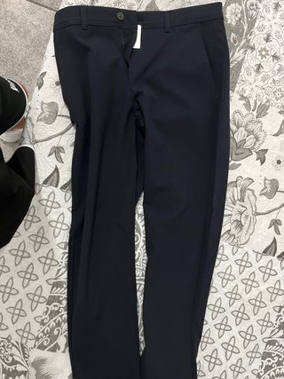 Pantalón Zara Slim Stretch Negro Talla 38