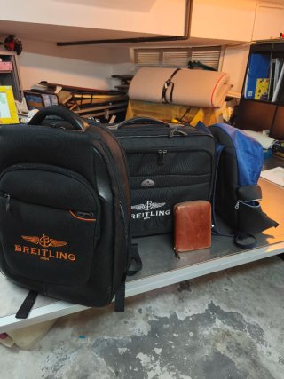 Pack Maleta Viaje, 2 Mochilas y Estuche