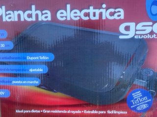 Plancha Eléctrica GSC Evolution 2000W