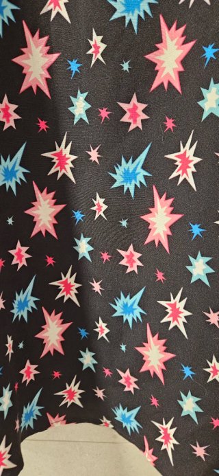 Vestido Minueto Estrellas Multicolor