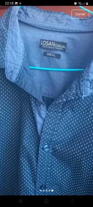 Camisa de manga larga