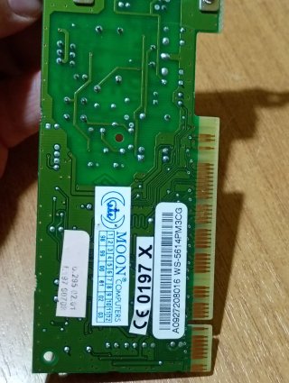 Scheda Modem 56k Conexant 340S1T2 Nuova