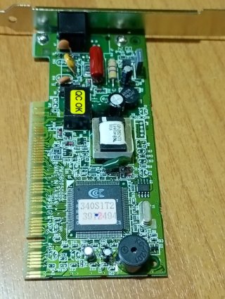 Scheda Modem 56k Conexant 340S1T2 Nuova