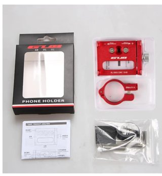 Soporte GUB G-85 CNC para móvil bici