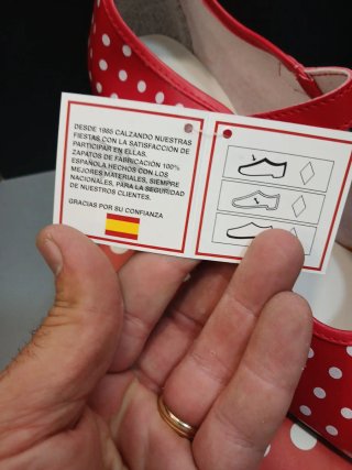 T 41 Zapatos de baile Pasos de Baile mujer