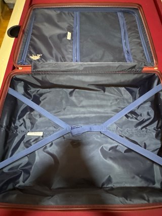Maleta grande U.S. Polo Assn. roja 91 litros