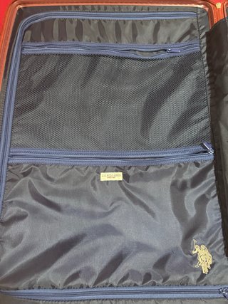 Maleta grande U.S. Polo Assn. roja 91 litros