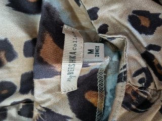 Vestido estampado leopardo talla M