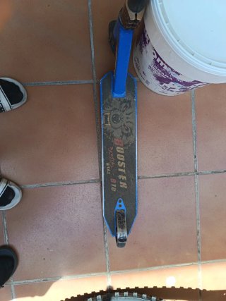 Patinete freestyle azul