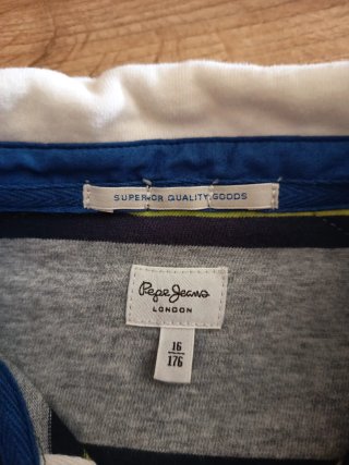 Polo niño Pepe Jeans manga larga rayas