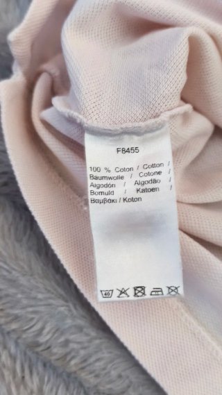 Lacoste Polo Rosa Claro Talla M