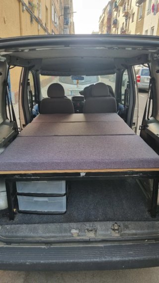 Mueble Camper con Colchón
