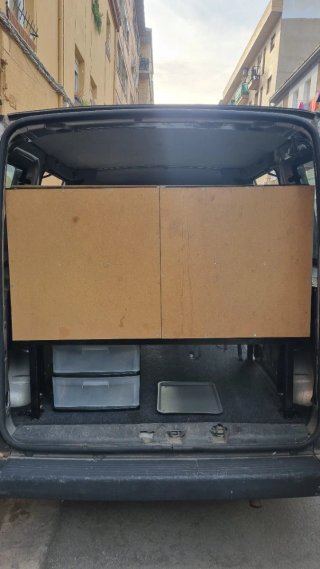 Mueble Camper con Colchón