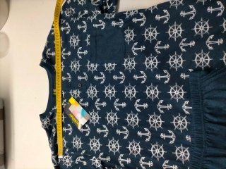 Pijama Muslher Hombre Algodón Azul Marino Talla L
