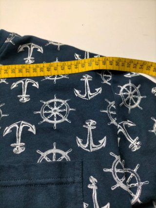 Pijama Muslher Hombre Algodón Azul Marino Talla L
