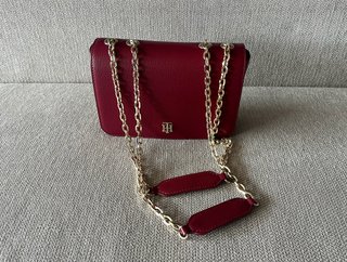Bolso Hombro Tommy Hilfiger Rojo