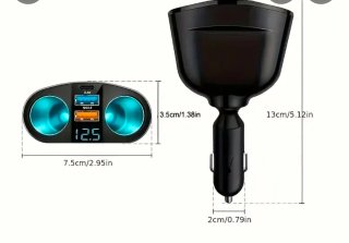 Cargador Doble USB Coche