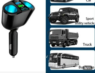 Cargador Doble USB Coche