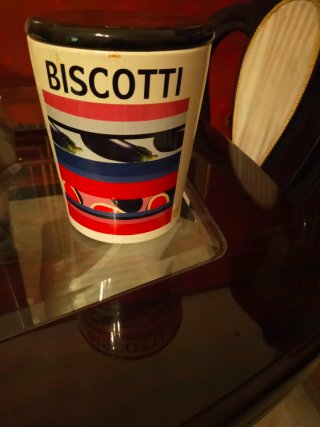 Barattolo Biscotti Decorato Ceramica
