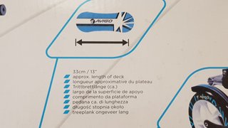Patinete Avigo Plegable Azul