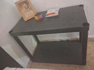 Estantería modular negra