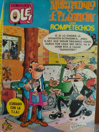 8 especiales olé Mortadelo y Filemón colección olé