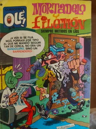 8 especiales olé Mortadelo y Filemón colección olé
