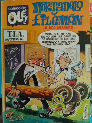 8 especiales olé Mortadelo y Filemón colección olé