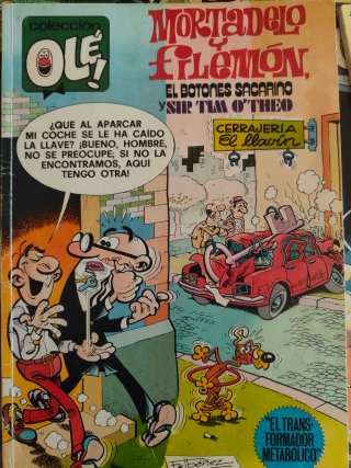 8 especiales olé Mortadelo y Filemón colección olé
