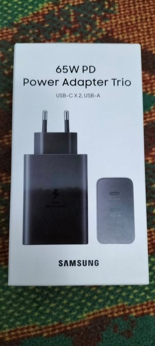 Cargador Samsung 65W PD Power Adapter Trio