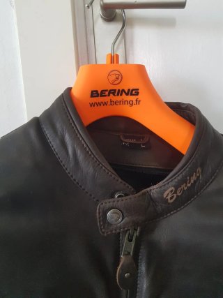 Chaqueta para moto de piel Bering Hombre