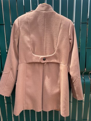 Abrigo militar beige talla 38