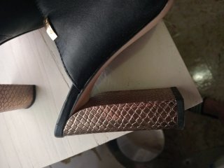 Zapatos tacón Calvin Klein fiesta negros