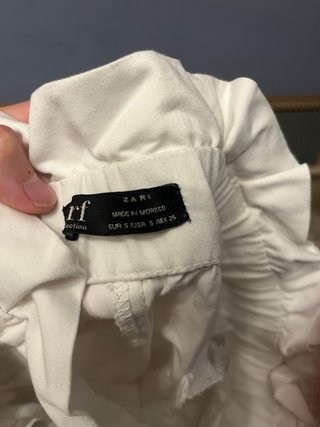 Pantalón corto blanco verano