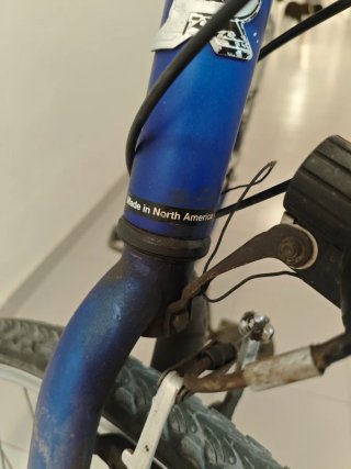 Bicicleta de paseo Proflex vintage más porta bicis