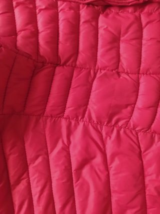 Cazadora acolchada roja talla M mujer