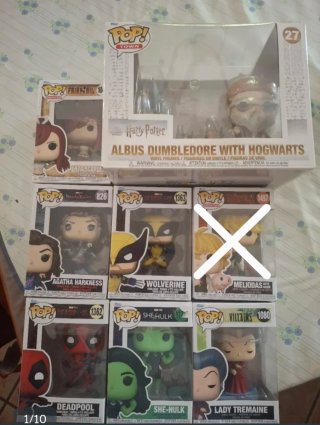 Colección Funko Pop! Harry Potter, Marvel, etc.