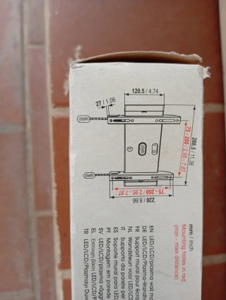 Soporte pared TV Vogel's 19-37 pulgadas