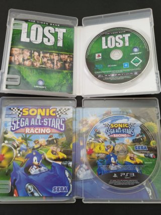 PS3 Sonic & SEGA All-Stars Racing + Lost