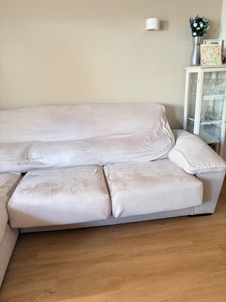 Sofá chaise longue 290cm con arcón