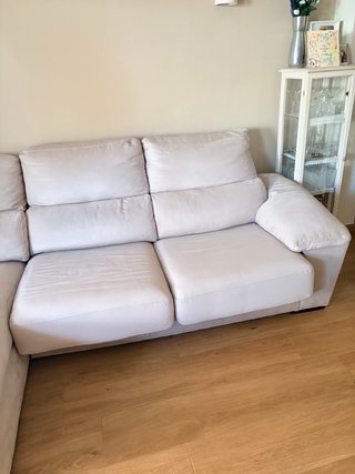 Sofá chaise longue 290cm con arcón