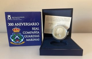 Moneda 10€ 2017 Guardias Marinas 300 Aniversario
