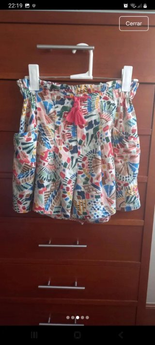 Shorts niña estampado