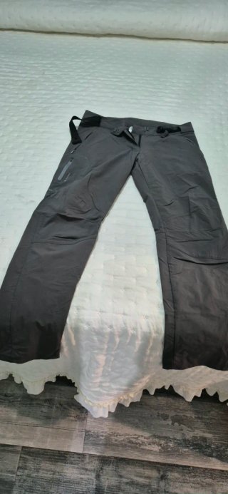 Pantaloni da escursionismo grigi taglia M