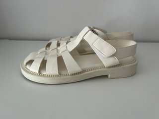 Sandalias Zara Blancas Talla 39