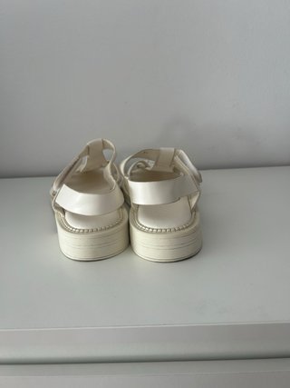 Sandalias Zara Blancas Talla 39