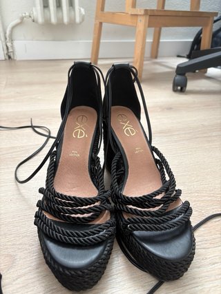 Sandalias cuña alta EXE Talla 40